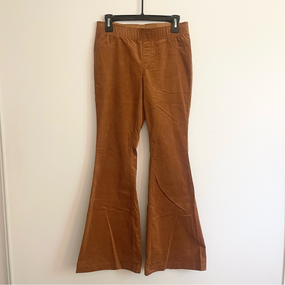 Brown Flared Pants